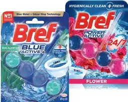 IGA Bref Rim Block Toilet Cleaner 42‑50g or Gel 600‑700mL Selected Varieties offer