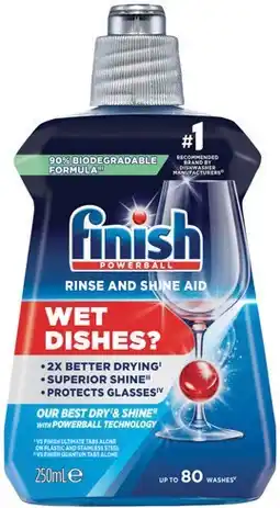 IGA Finish Rinse & Shine Aid offer