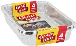 IGA Glad Thick & Strong BBQ Trays offer