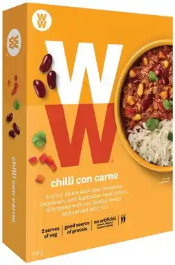 IGA Weight Watchers Chilli Con Carne offer