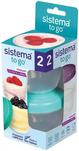 IGA Sistema To Go Yoghurt Pot 150mL offer