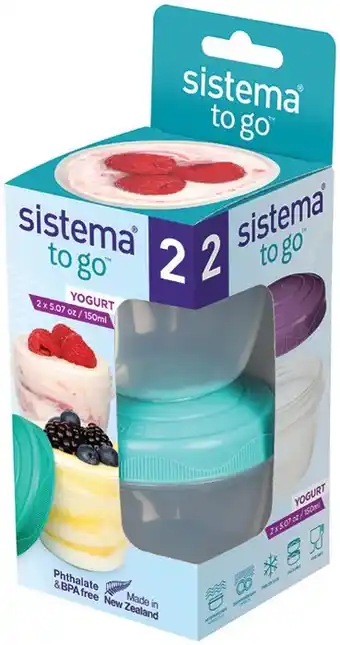 IGA Sistema To Go Yoghurt Pot 150mL offer