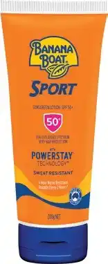 IGA Banana Boat SPF50+ Sunscreen Lotion** Selected Varieties offer