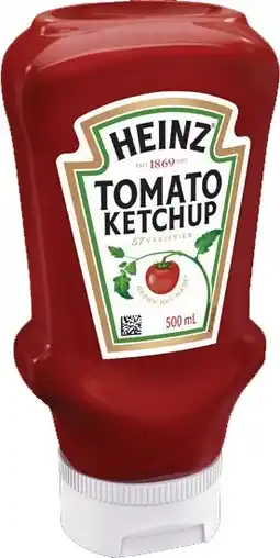 IGA Heinz Tomato Ketchup Selected Varieties offer