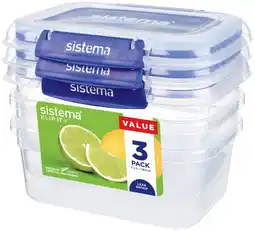 IGA Sistema Klip It + Rectangle Container 1 Litre offer