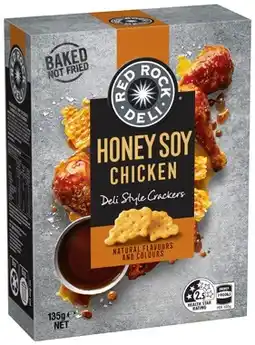 IGA Red Rock Deli Crackers 130-135g, PopCorners 130g or Simply Chip 120g Selected Varieties offer