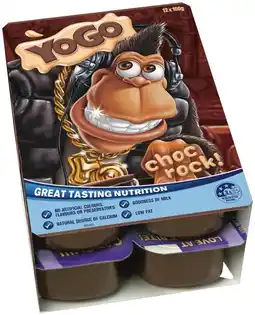 IGA Yogo Choc Rock Custard Dessert offer