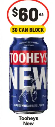 IGA Tooheys new offer