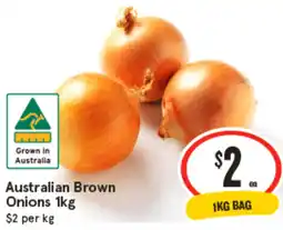 IGA Australian Brown Onions offer