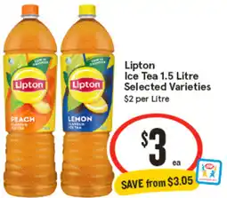 IGA Lipton Ice Tea offer