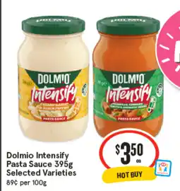 IGA Dolmio Intensify Pasta Sauce offer