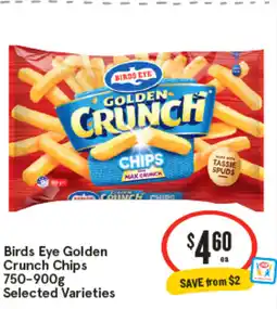 IGA Birds Eye Golden Crunch Chips offer