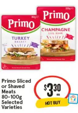 IGA Primo Sliced or Shaved Meats offer