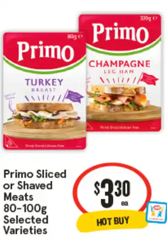 IGA Primo Sliced or Shaved Meats offer