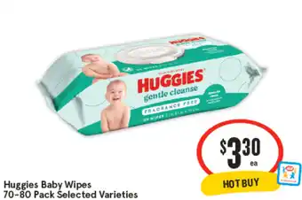 IGA Huggies Baby Wipes offer