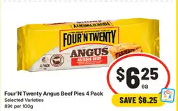 IGA Four'N Twenty Angus Beef Pies offer