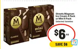 IGA Streets Magnum Ice Cream offer