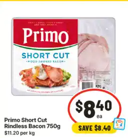 IGA Primo Short Cut Rindless Bacon offer