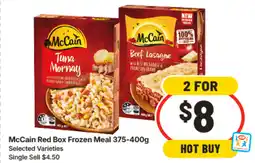 IGA McCain Red Box Frozen Meal offer