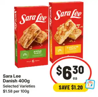IGA Sara Lee Danish offer