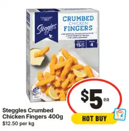 IGA Steggles Crumbed Chicken Fingers offer