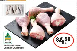 IGA Australian Fresh Chicken Drumsticks offer