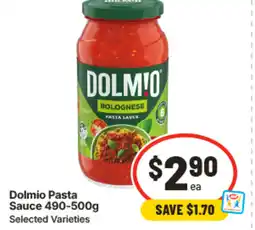 IGA Dolmio Pasta Sauce offer
