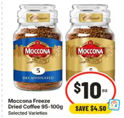 IGA Moccona Freeze Dried Coffee offer