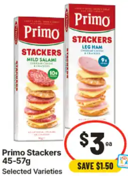 IGA Primo stackers offer