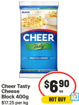 IGA Cheer tasty cheese block offer