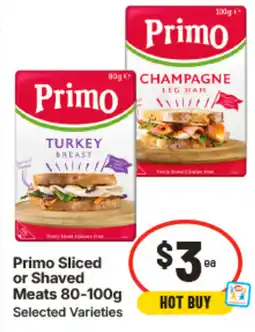 IGA Primo Sliced or Shaved Meats offer