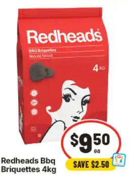 IGA Redheads Bbq Briquettes offer