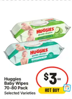 IGA Huggies Baby Wipes offer