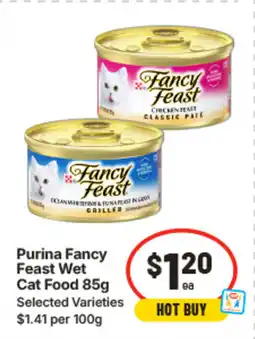 IGA Purina fancy feast wet cat food offer
