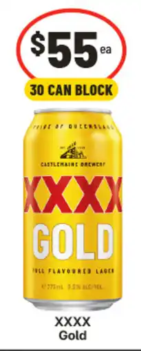 IGA XXXX Gold offer