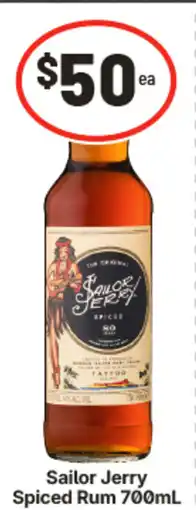 IGA Sailor Jerry Spiced Rum offer