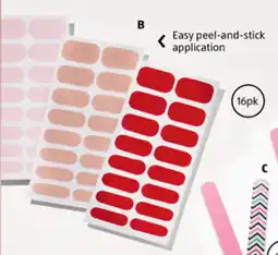 ALDI Assorted Nail Sticker Wraps offer