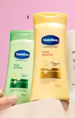 ALDI Vaseline Intensive Care Body Lotion offer