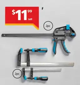 ALDI F-Clamp or Quick Ratcheting Sets offer
