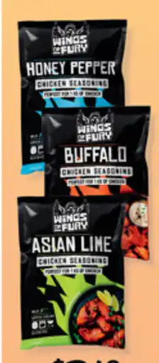 ALDI wings of fury chicken seasoning offer