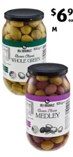 ALDI Deli Originals Queen Olives offer