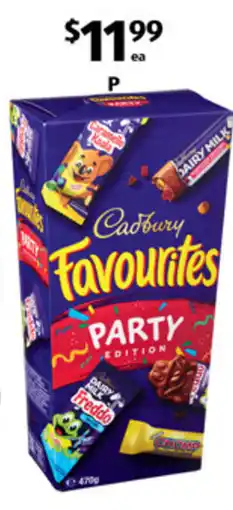ALDI _Cadbury Favourites Party Edition offer