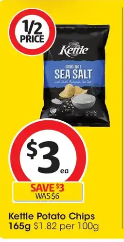 Coles Kettle Potato Chips offer