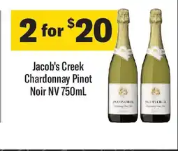 Coles Jacob's Creek Chardonnay Pinot Noir NV offer
