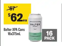 Coles Balter XPA Cans offer