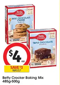 Coles Betty Crocker Baking Mix offer