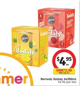 Coles Remedy Sodaly offer