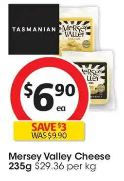 Coles Mersey Valley Cheese offer
