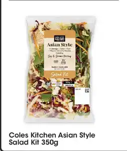 Coles Coles Kitchen Asian Style Salad Kit offer