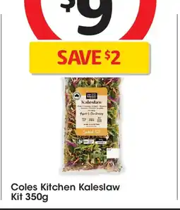Coles Coles Kitchen Kaleslaw Kit offer